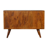 Carved Chestnut Sideboard - Artisan Furniture