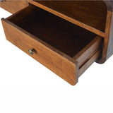 Floating Chestnut Open Console - Artisan Furniture - Flyclothing LLC