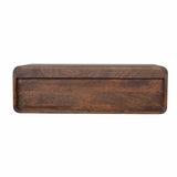 Floating Chestnut Open Console - Artisan Furniture - Flyclothing LLC