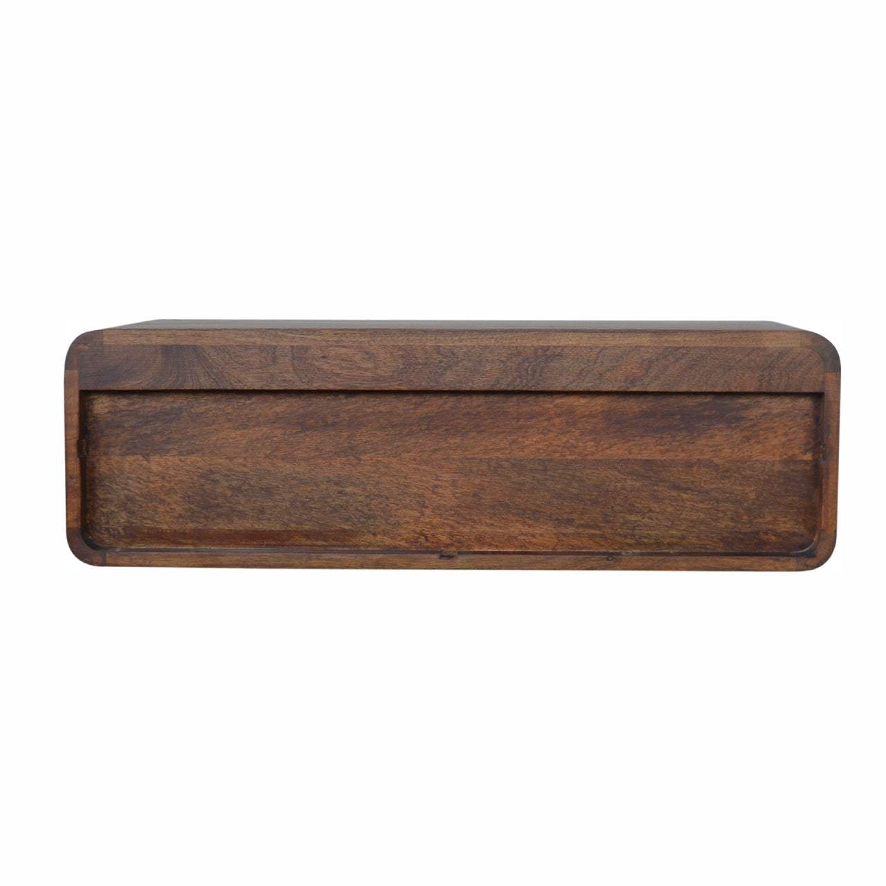 Floating Chestnut Open Console - Artisan Furniture - Flyclothing LLC