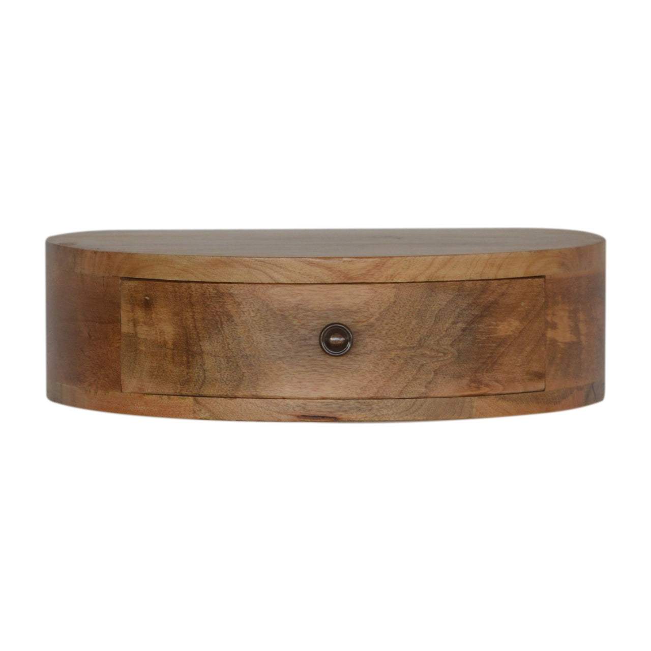 Wall Mounted Rounded Bedside - Artisan Furniture - Flyclothing LLC