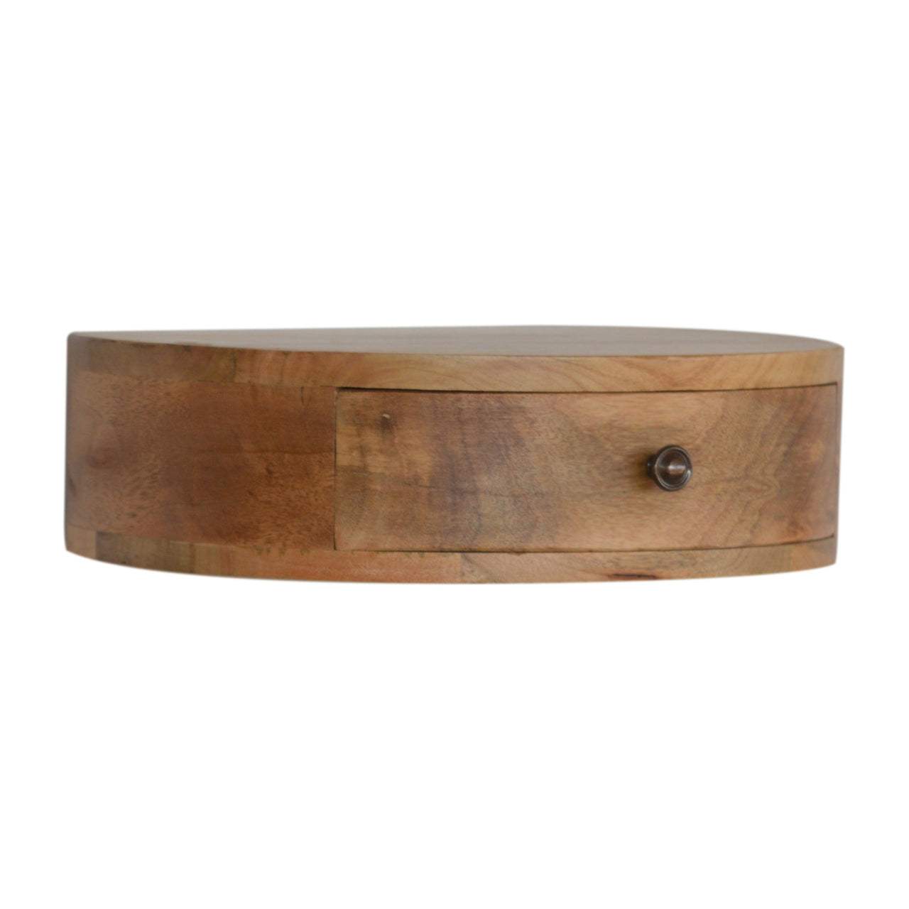 Wall Mounted Rounded Bedside - Artisan Furniture - Flyclothing LLC