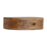 Wall Mounted Rounded Bedside - Artisan Furniture - Flyclothing LLC