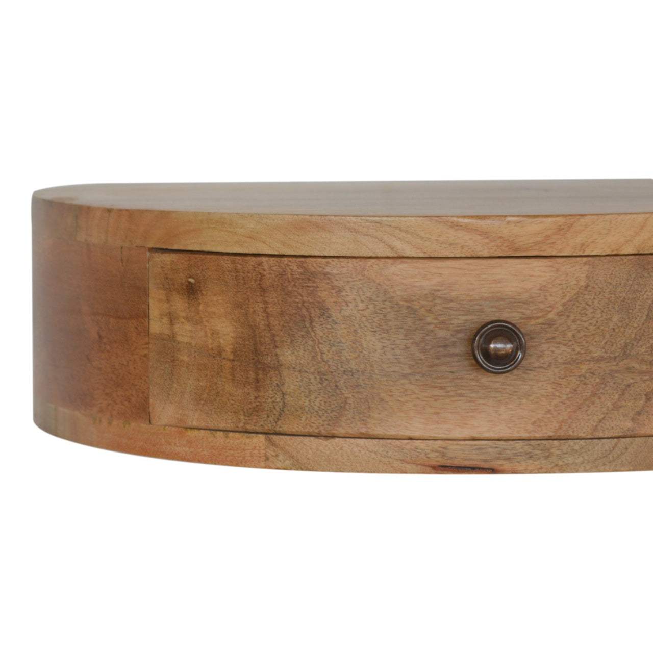 Wall Mounted Rounded Bedside - Artisan Furniture - Flyclothing LLC