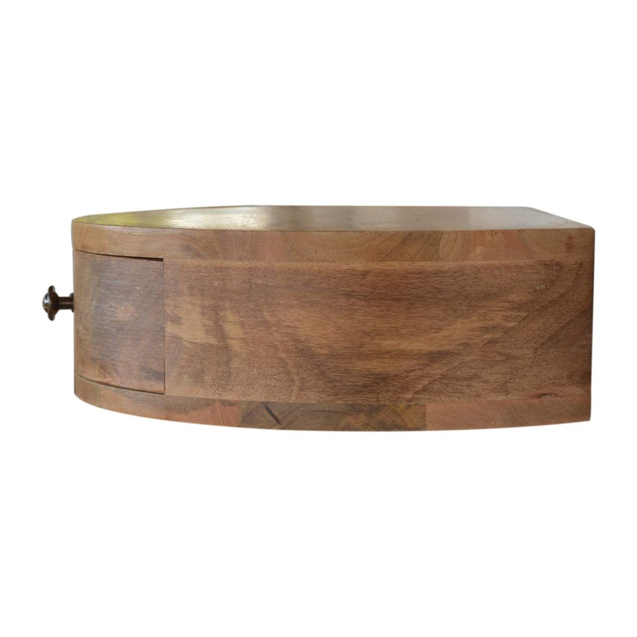 Wall Mounted Rounded Bedside - Artisan Furniture - Flyclothing LLC