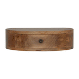 Wall Mounted Rounded Bedside - Artisan Furniture - Flyclothing LLC