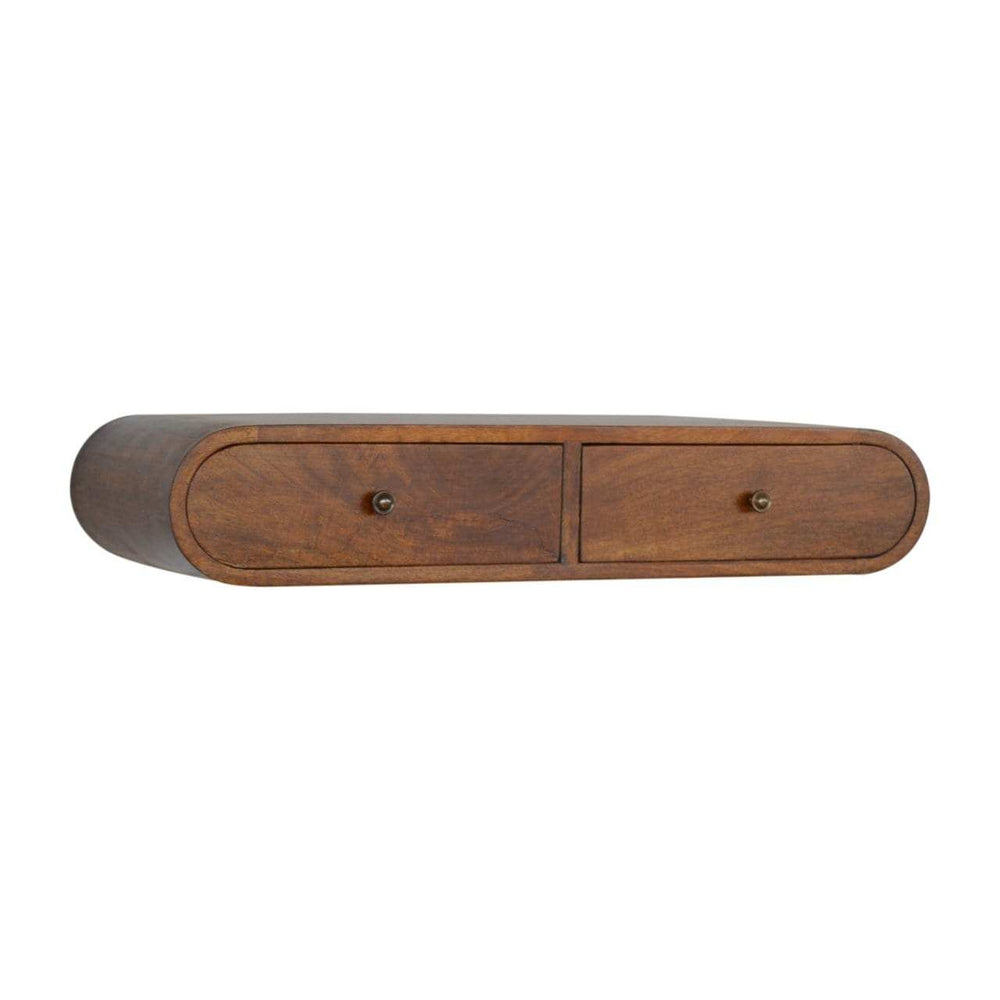 Floating Chestnut London Console - Artisan Furniture - Flyclothing LLC