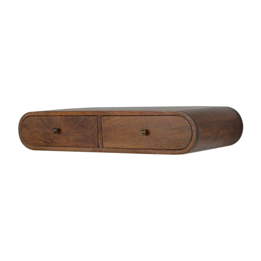 Floating Chestnut London Console - Artisan Furniture - Flyclothing LLC