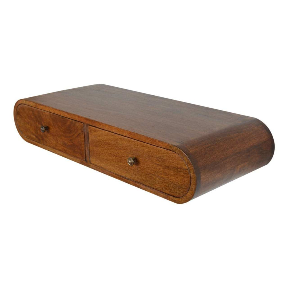 Floating Chestnut London Console - Artisan Furniture - Flyclothing LLC