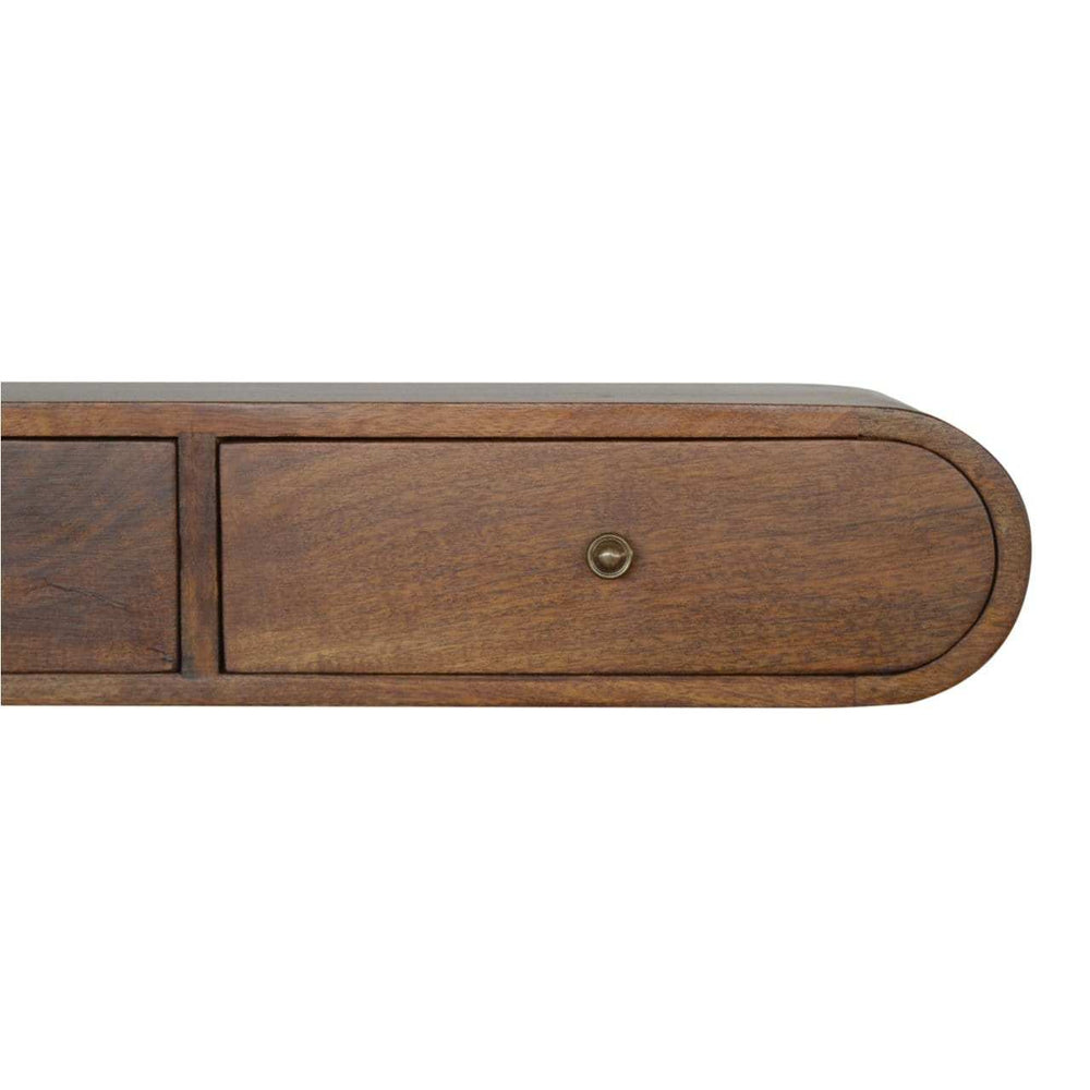 Floating Chestnut London Console - Artisan Furniture - Flyclothing LLC