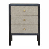 Artisan Furniture Faux Leather Nightstand - Artisan Furniture