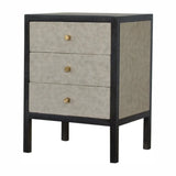 Artisan Furniture Faux Leather Nightstand - Artisan Furniture - Flyclothing LLC