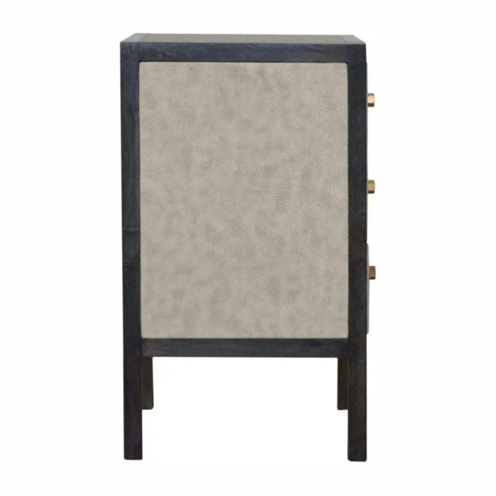 Artisan Furniture Faux Leather Nightstand - Artisan Furniture - Flyclothing LLC