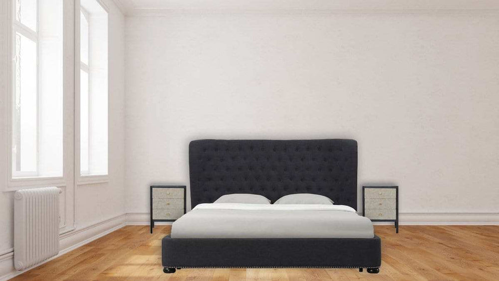 Artisan Furniture Faux Leather Nightstand - Artisan Furniture - Flyclothing LLC