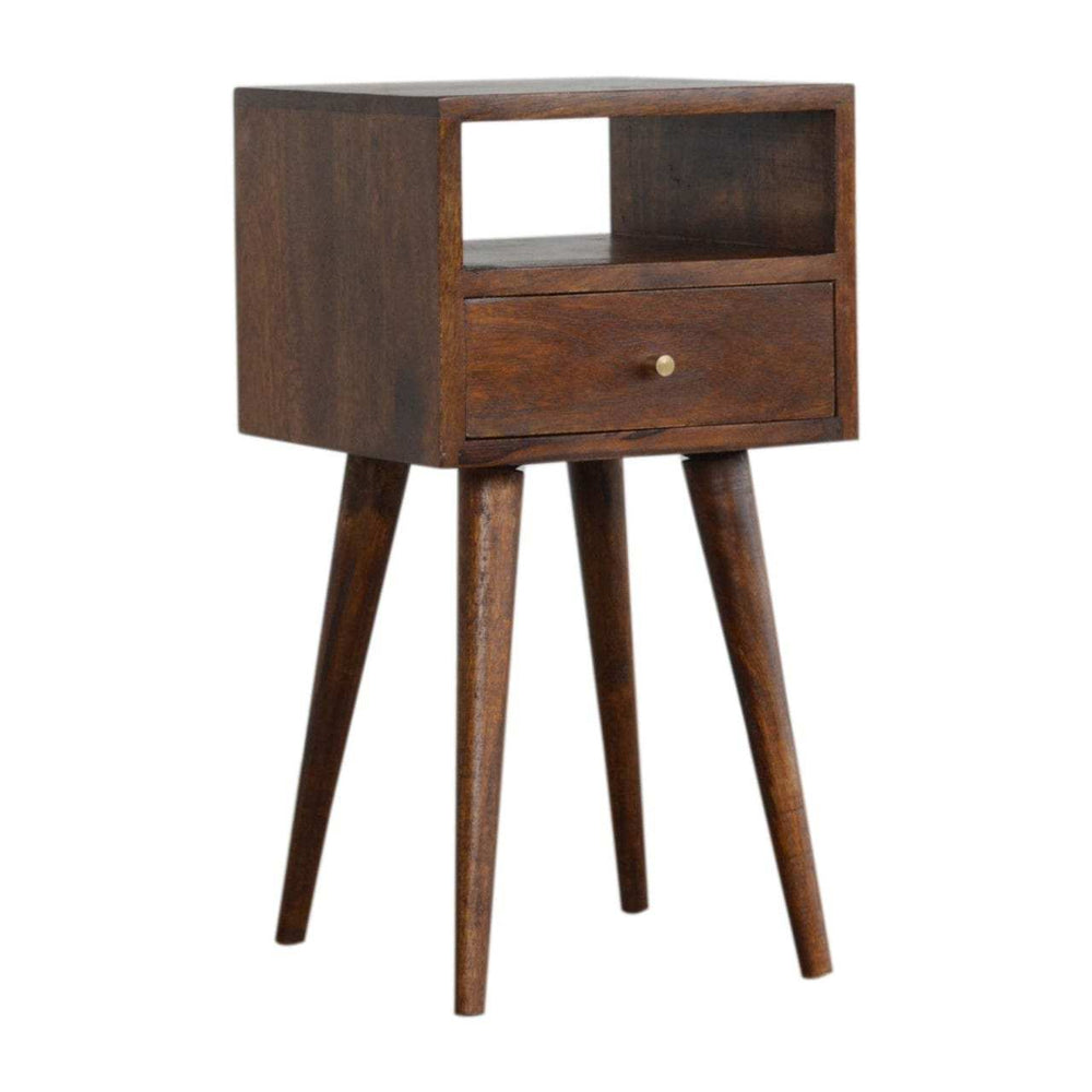 Mini Chestnut Bedside - Artisan Furniture - Flyclothing LLC