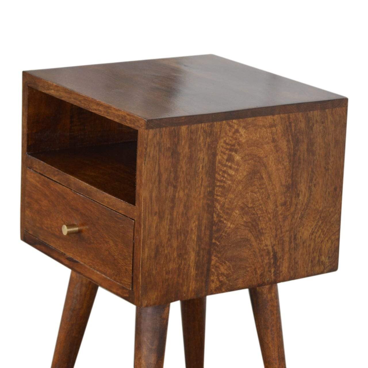 Mini Chestnut Bedside - Artisan Furniture - Flyclothing LLC
