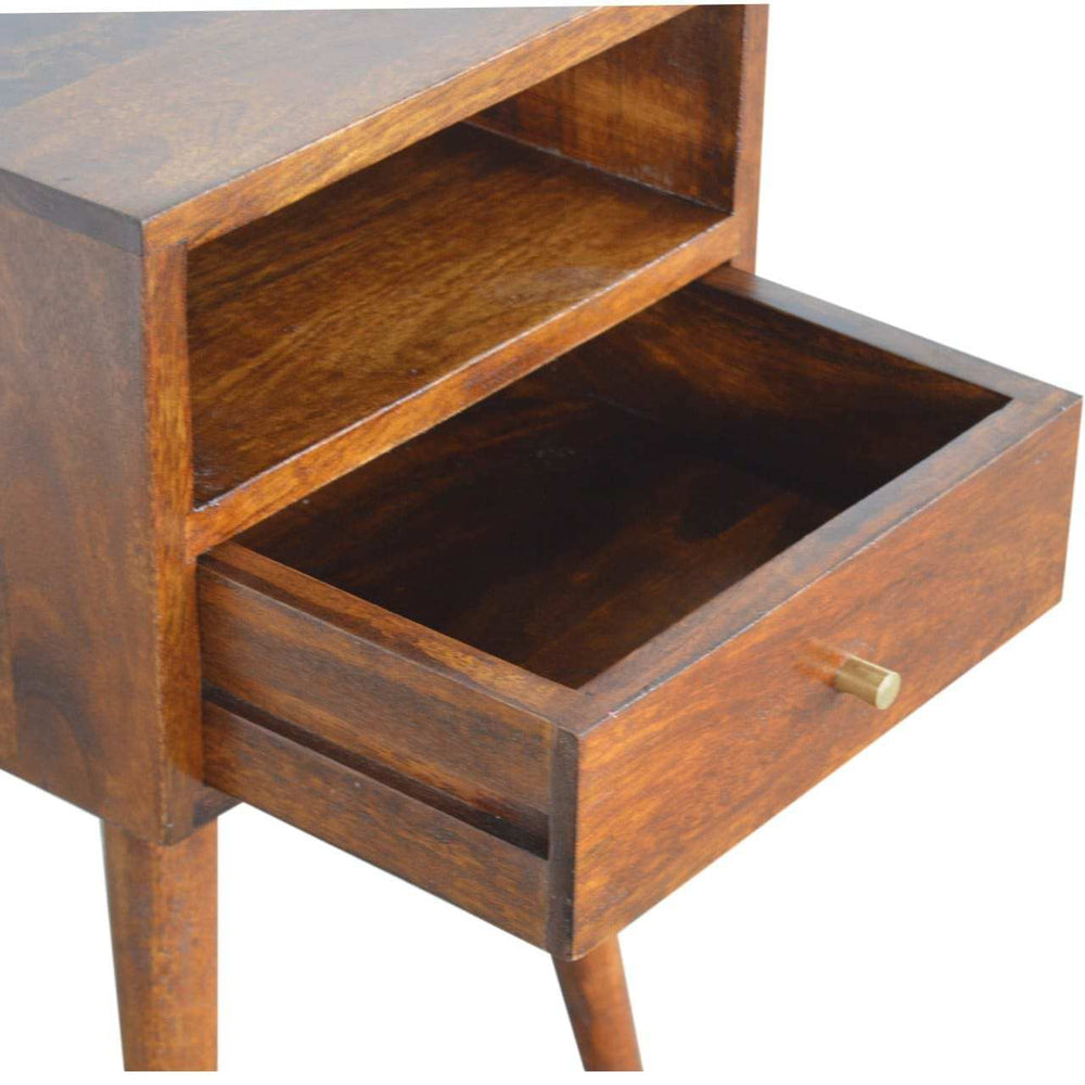 Mini Chestnut Bedside - Artisan Furniture - Flyclothing LLC