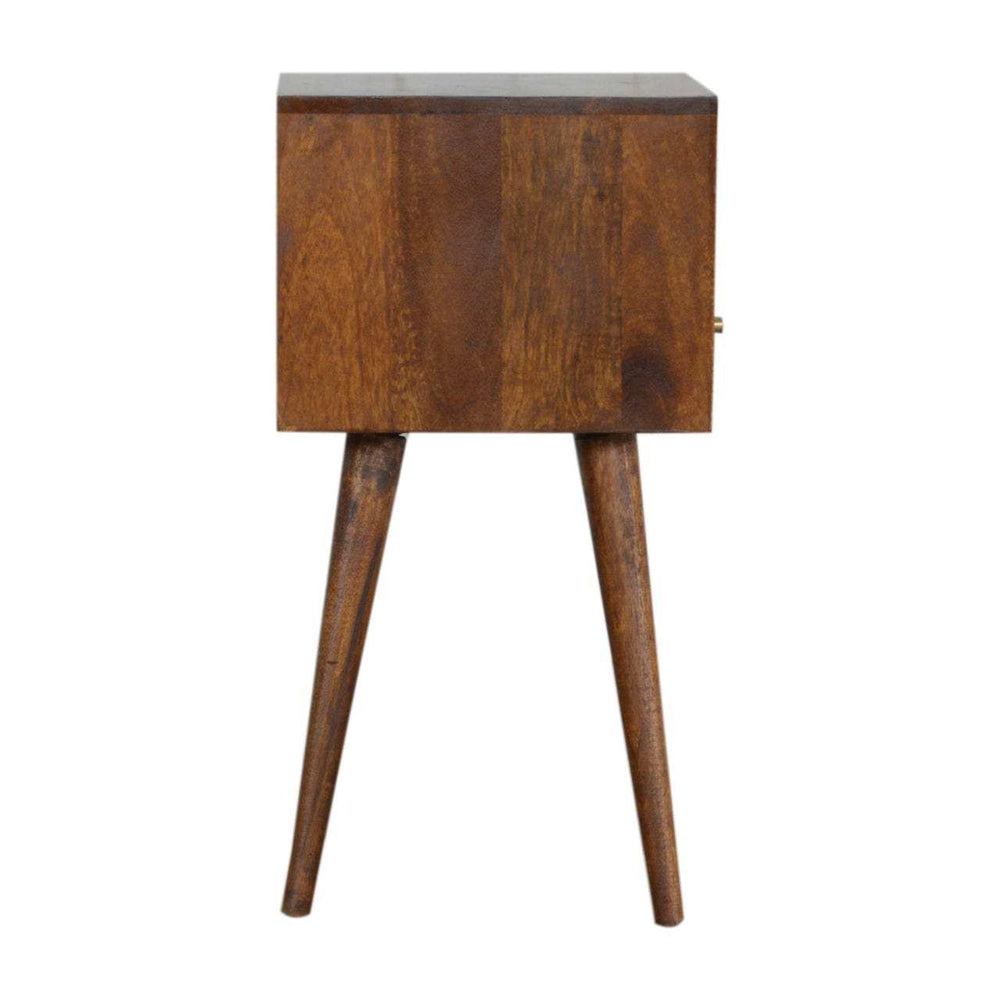 Mini Chestnut Bedside - Artisan Furniture - Flyclothing LLC