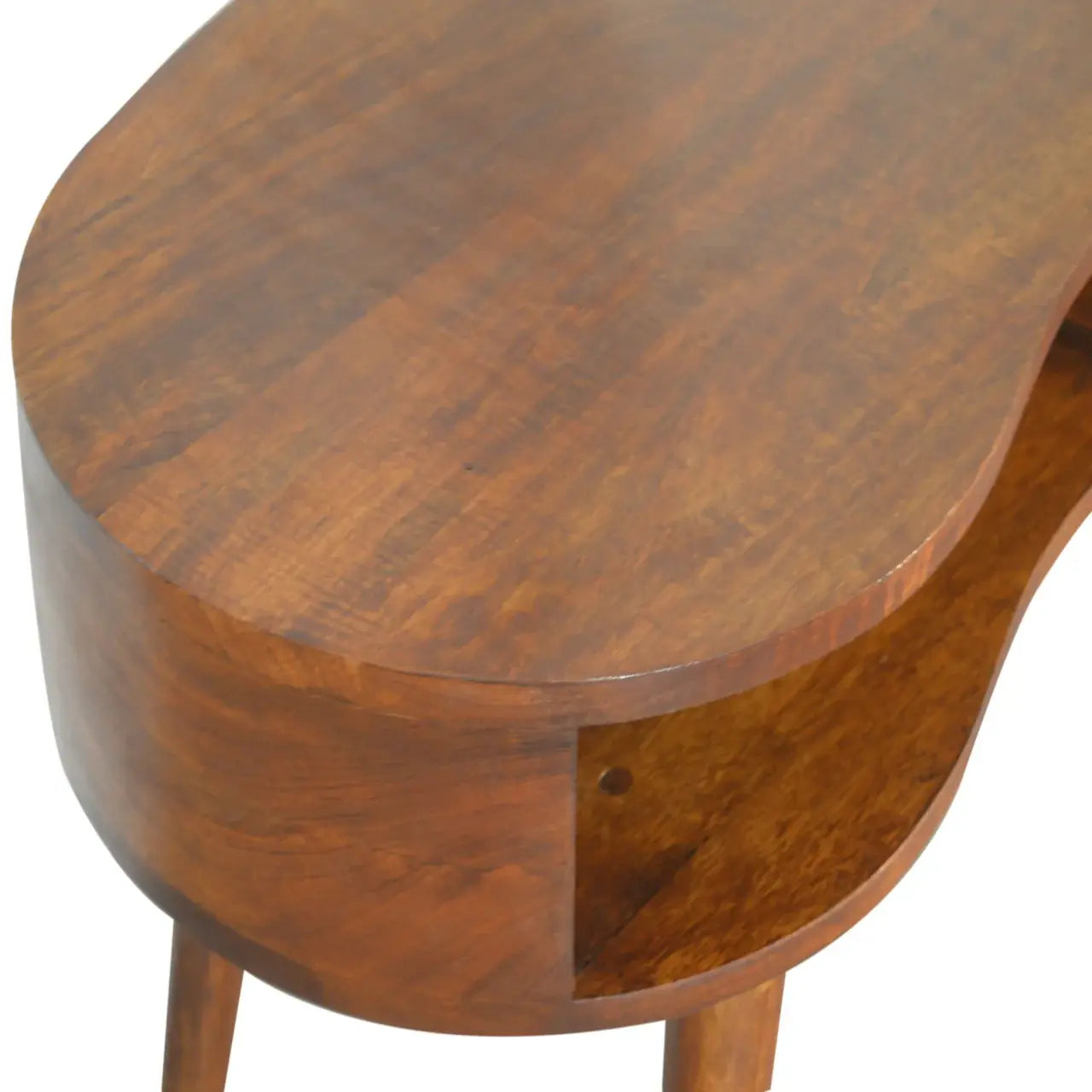 Chestnut Rounded Writing Desk - Artisan Furniture - Flyclothing LLC