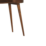 Chestnut Rounded Writing Desk - Artisan Furniture - Flyclothing LLC