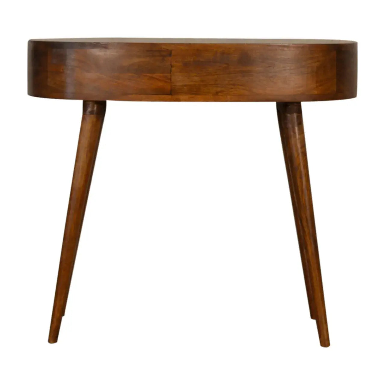 Chestnut Rounded Writing Desk - Artisan Furniture - Flyclothing LLC