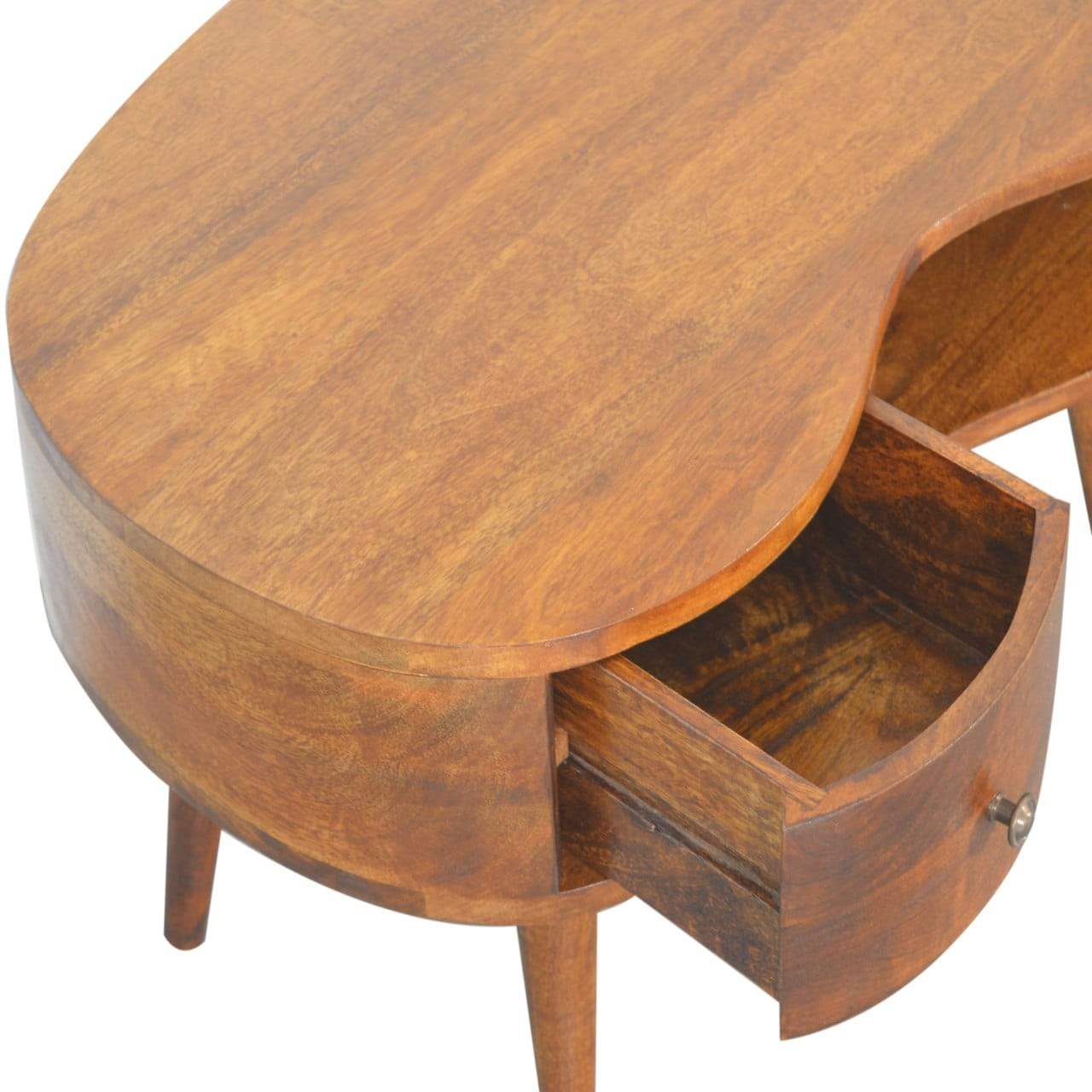 Chestnut Wave Coffee Table - Artisan Furniture - Flyclothing LLC