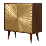 Manila Gold Cabinet - Artisan Furniture - Flyclothing LLC