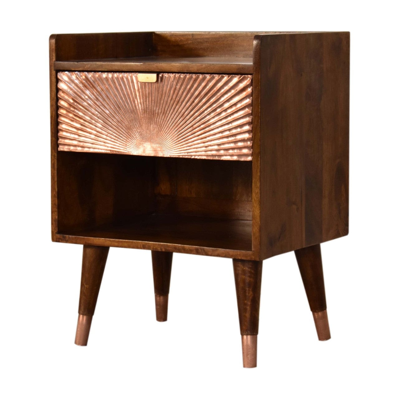 Artisan Manila Copper 1 Drawer Nightsand - Artisan Furniture