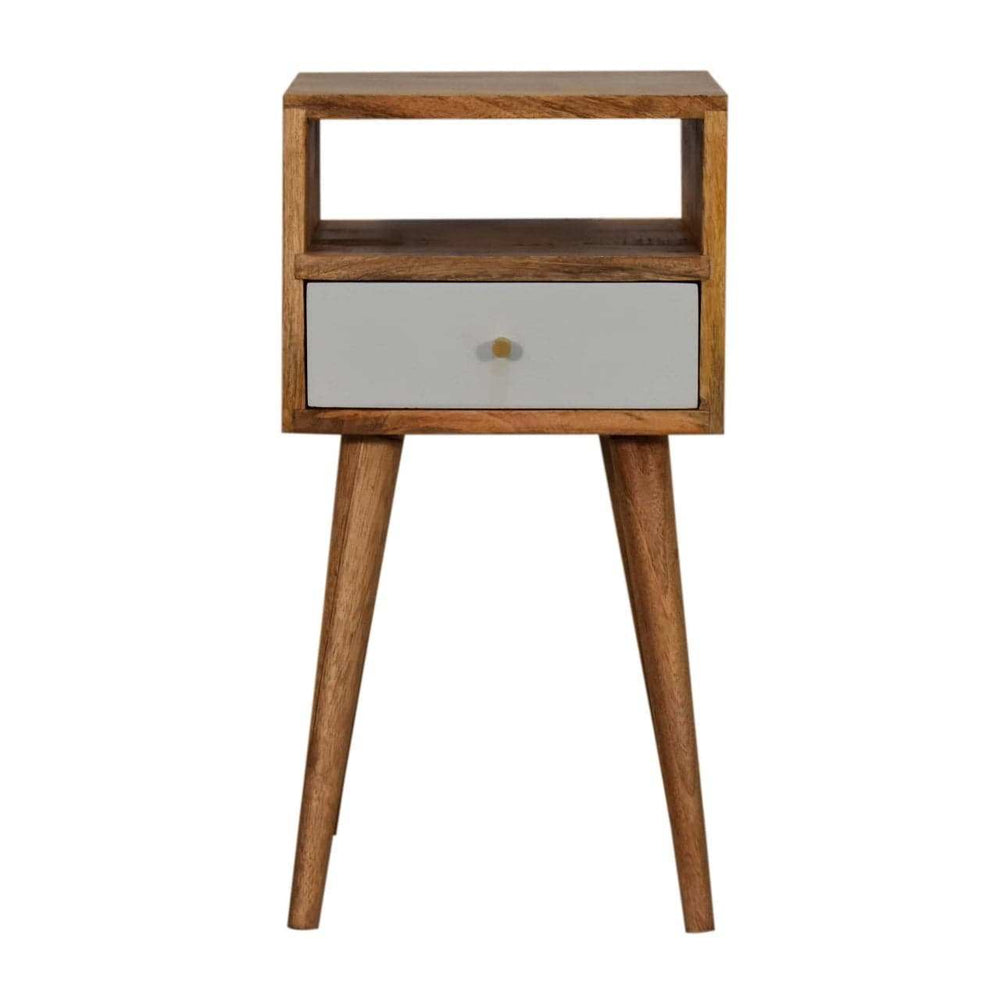 Mini Sky Blue Hand Painted Bedside - Artisan Furniture - Flyclothing LLC