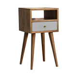 Mini Sky Blue Hand Painted Bedside - Artisan Furniture - Flyclothing LLC