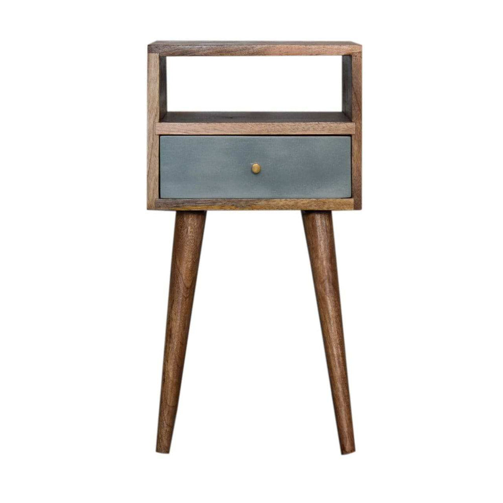 Mini Duck Egg Painted Bedside - Artisan Furniture - Flyclothing LLC