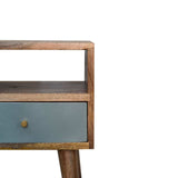 Mini Duck Egg Painted Bedside - Artisan Furniture - Flyclothing LLC