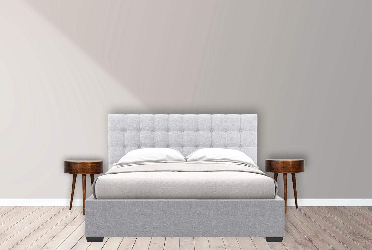Chestnut Semi Circle Bedside - Artisan Furniture - Flyclothing LLC