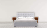 Mini Chestnut Curved Bedside - Artisan Furniture - Flyclothing LLC