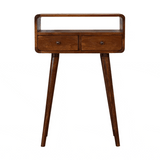 Mini Chestnut Console Table - Artisan Furniture - Flyclothing LLC