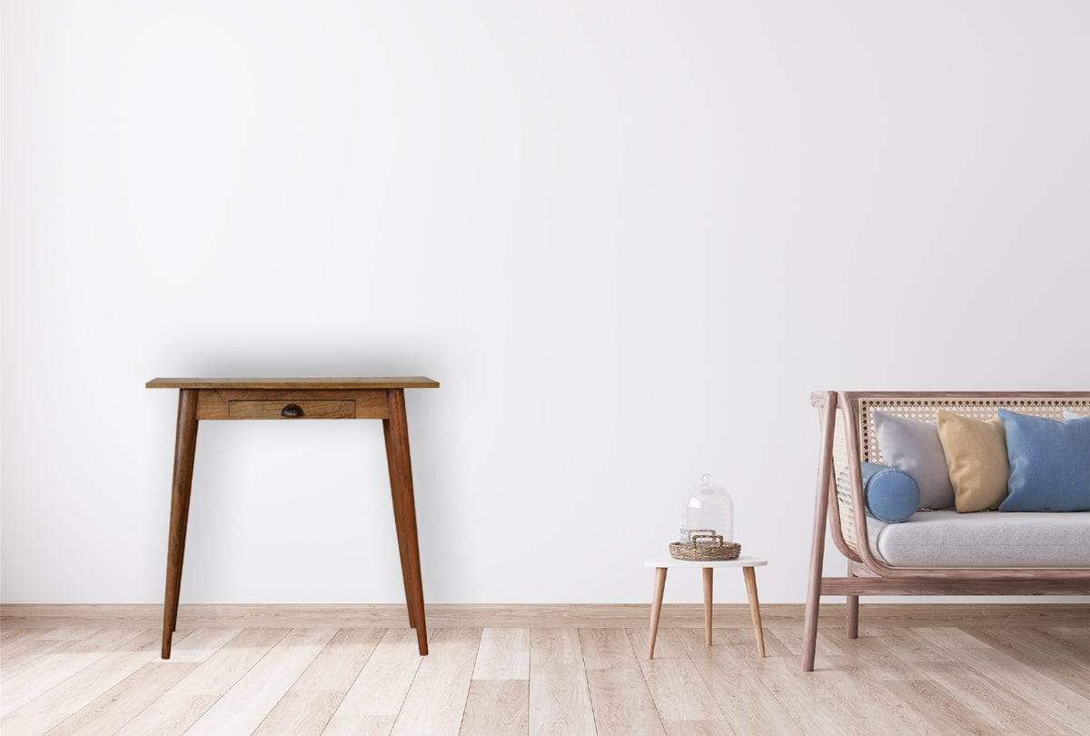 Mini Nordic Style Writing Desk - Artisan Furniture - Flyclothing LLC