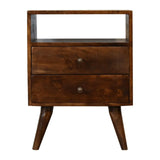 Classic Chestnut Nightstand - Artisan Furniture - Flyclothing LLC