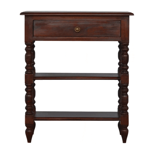 Artisan Turned Occasional Table - Artisan Furniture - Flyclothing LLC