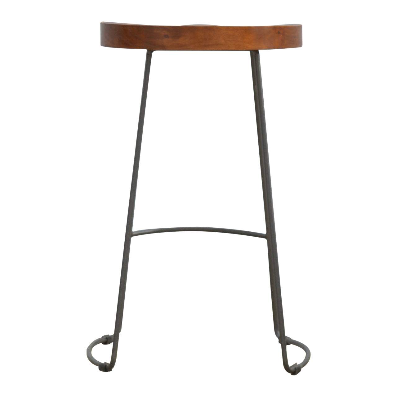 Industrial Chunky Bar Stool - Artisan Furniture - Flyclothing LLC