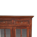 Large Cherry Glazed Sideboard - Artisan Furniture - Flyclothing LLC