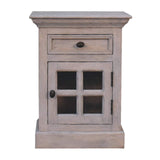 Glazed Stone Bedside - Artisan Furniture - Flyclothing LLC
