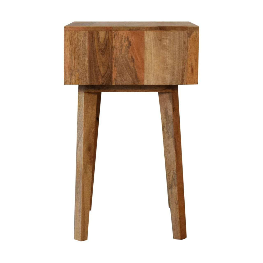 Bone Inlay Tapered Bedside - Artisan Furniture - Flyclothing LLC