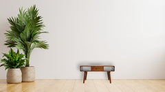 Curved Chestnut Coffee Table - Artisan Furniture
