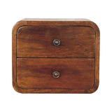 Floating Mini Chestnut Bedside - Artisan Furniture - Flyclothing LLC