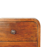 Floating Mini Chestnut Bedside - Artisan Furniture - Flyclothing LLC