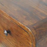 Floating Mini Chestnut Bedside - Artisan Furniture - Flyclothing LLC