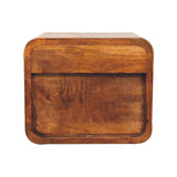 Floating Mini Chestnut Bedside - Artisan Furniture - Flyclothing LLC