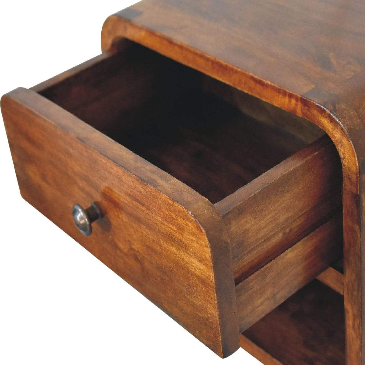 Mini Curve Floating Bedside - Artisan Furniture - Flyclothing LLC