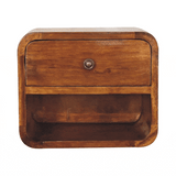 Mini Curve Floating Bedside - Artisan Furniture - Flyclothing LLC