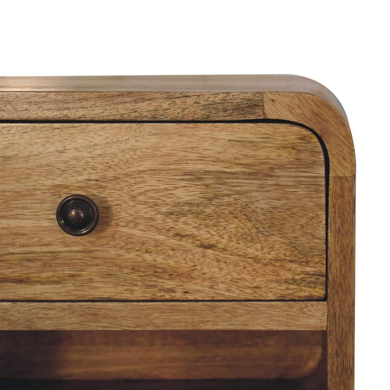 Mini Oak-ish Floating Open Bedside - Artisan Furniture - Flyclothing LLC
